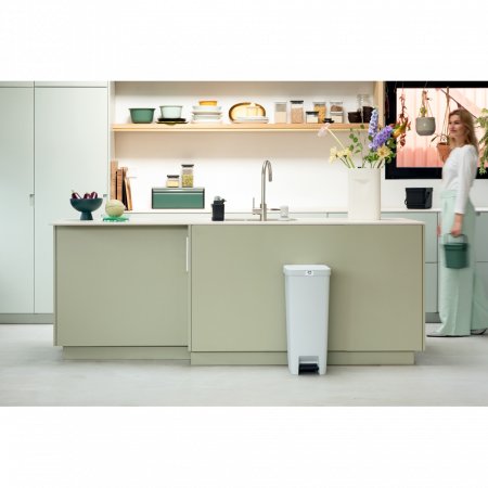EAN 8710755800009 - Brabantia 800009 papelera 40 L Otro Gris claro imagen 4