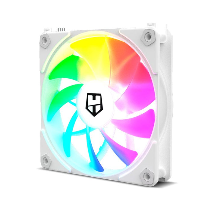 EAN 8436587973970 - NOX Hummer EASY LINK Carcasa del ordenador Refrigerador de aire 12 cm Blanco 3 pieza(s) imagen 4