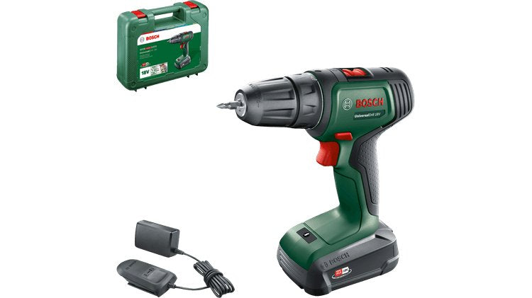 EAN 4053423227284 - Bosch Universaldrill 18 1450 RPM Sin llave 1,2 kg Verde imagen 2