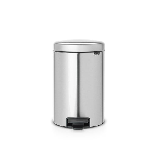 EAN 8710755112041 - Brabantia 112041 papelera 12 L Alrededor Acero inoxidable imagen 1