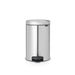 EAN 8710755112041 - Brabantia 112041 papelera 12 L Alrededor Acero inoxidable imagen 1