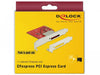 EAN 4043619917488 - DeLOCK 91748 lector de tarjeta PCI Express Interno Metálico, Rojo imagen 3