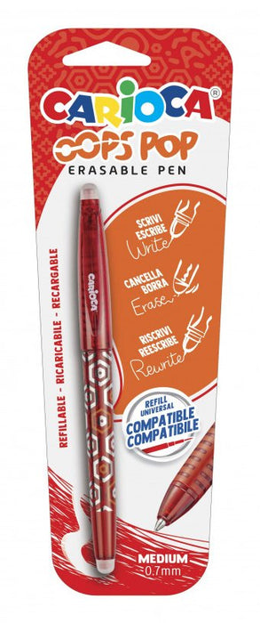 EAN 8003511210465 - Carioca 41044/03 bolígrafo de gel Bolígrafo de gel con tapa Rojo 1 pieza(s) imagen 1