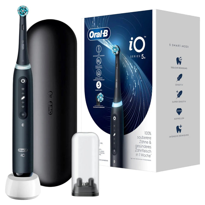 EAN 4210201415107 - Oral-B iO Series 5 Adulto Cepillo dental vibratorio Negro imagen 1
