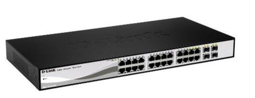 EAN 0790069432514 - D-Link DGS-1210-26 switch Gestionado L2 Gigabit Ethernet (10/100/1000) 1U Negro, Gris imagen 2