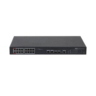 EAN 6923172528124 - Dahua Technology PoE PFS4218-16ET-240 No administrado Gigabit Ethernet (10/100/1000) Energía sobre Ethern imagen 1
