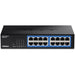 EAN 0710931140811 - Trendnet TEG-S17D switch Gigabit Ethernet (10/100/1000) Negro imagen 2