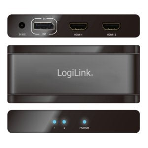 EAN 4052792033861 - LogiLink CV0093 divisor de video DisplayPort 2x HDMI imagen 1