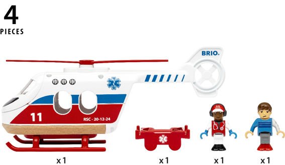 EAN 7312350360226 - BRIO Rescue Helicopter imagen 9