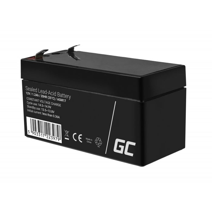 EAN 5903317223979 - Green Cell AGM17 batería para sistema ups Sealed Lead Acid (VRLA) 12 V 1,2 Ah imagen 2