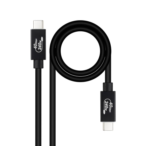 EAN 8433281014411 - Nanocable 10.01.5001 cable USB USB4 Gen 3x2 USB C imagen 1
