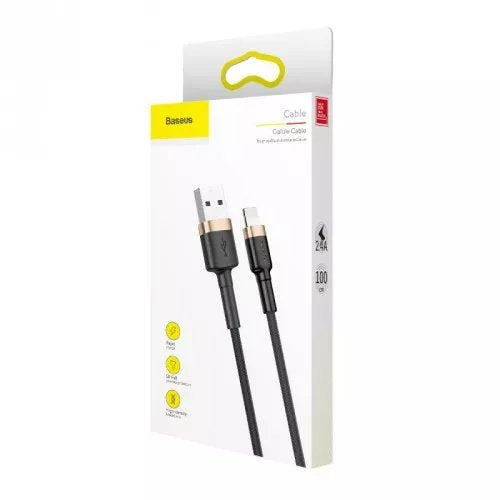 EAN 6953156275034 - Baseus CALKLF-CV1 cable de conector Lightning 2 m Negro, Oro imagen 7