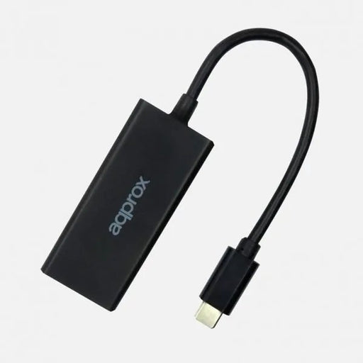 EAN 8435099528807 - Approx APPC43 cambiador de género para cable USB Type-C RJ-45 Negro imagen 2