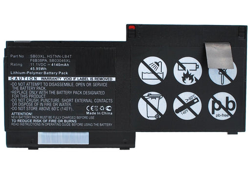 EAN 5706998639011 - CoreParts MBXHP-BA0132 refacción para laptop Batería imagen 1
