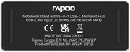 EAN 6940056123619 - Rapoo UCS-5001 Soporte para ordenador portátil Plata imagen 6