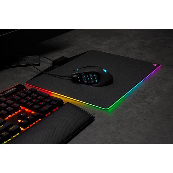 EAN 0840006616214 - Corsair Scimitar RGB Elite ratón Juego mano derecha USB tipo A Óptico 18000 DPI imagen 6