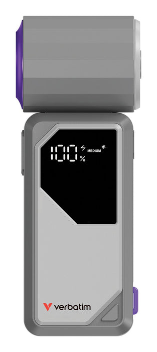 EAN 23942323402 - Verbatim Cool 'n' Go AirJet Gris, Púrpura Ventilador de mano imagen 5