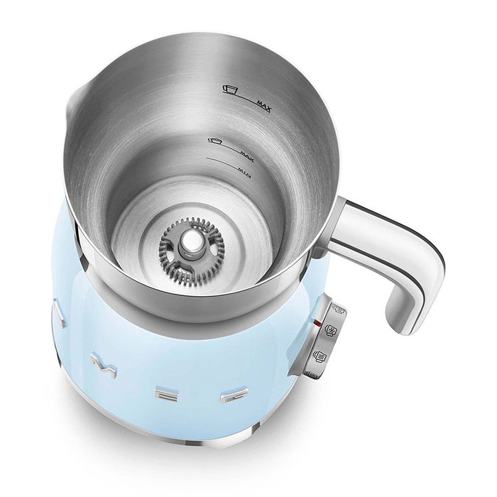 EAN 8017709316105 - Smeg MFF11PBEU espumador o calentador de leche Automático Azul imagen 5