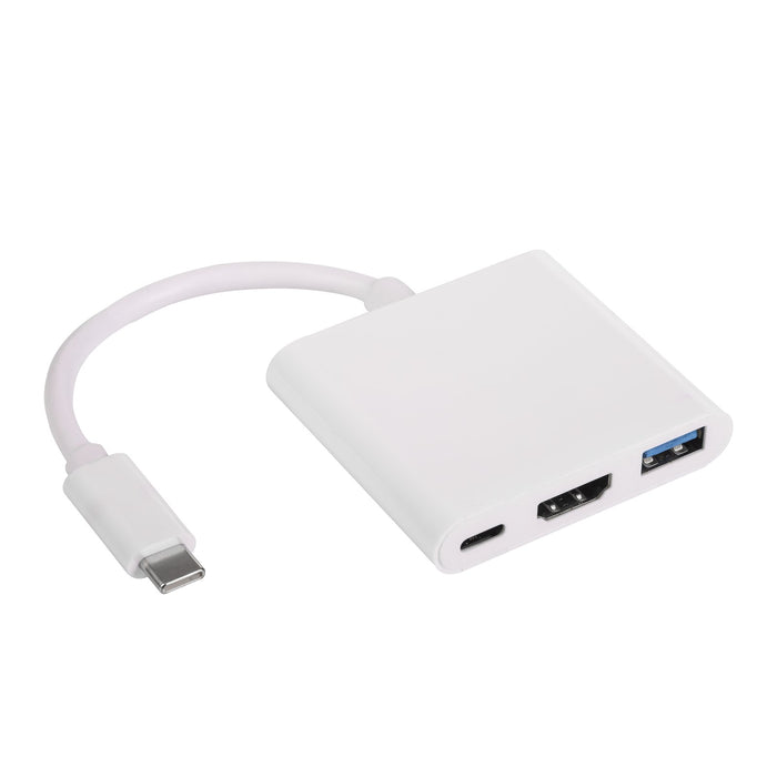 EAN 5901720135346 - Akyga AK-AD-57 white color - Hub - Hub USB 2.0 Type-C 500 Mbit/s imagen 1