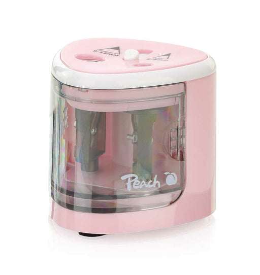 EAN 7640460545951 - Peach PO102 Sacapuntas eléctrico Rosa, Blanco imagen 1
