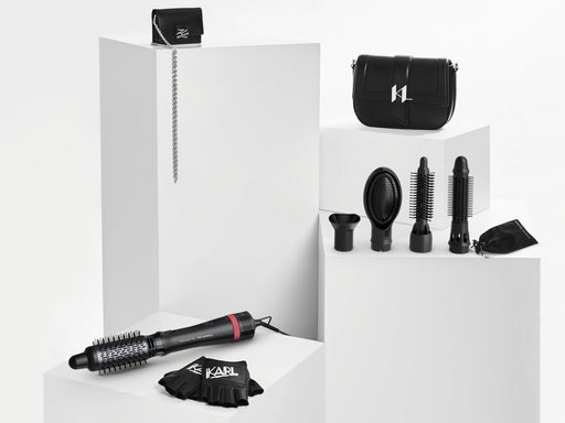 EAN 3121040087657 - Rowenta Express Style CF634L Cepillo de aire caliente Caliente Negro, Rojo 800 W 1,8 m imagen 2