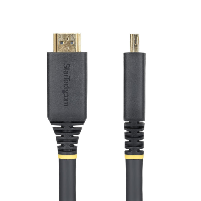 EAN 0065030916431 - StarTech.com HDMI2-CABLE-GRIP-35F cable HDMI 10,6 m HDMI tipo A (Estándar) Negro imagen 3