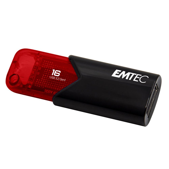 EAN 3126170173096 - Emtec Click Easy unidad flash USB 16 GB USB tipo A 3.2 Gen 2 (3.1 Gen 2) Negro, Rojo imagen 3