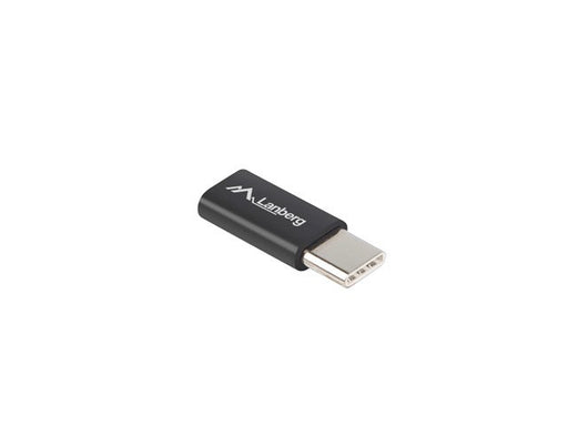 EAN 5901969418538 - Lanberg AD-UC-UM-02 cambiador de género para cable USB 2.0 Type C Micro-USB 2.0 Type B Negro imagen 2