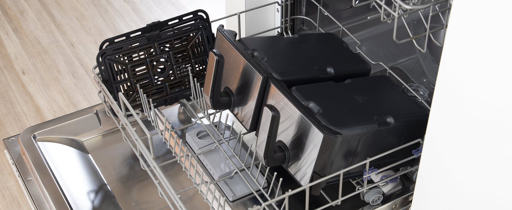 EAN 8712836969360 - Princess 182074 Doble 8 L Independiente 1700 W Freidora de aire caliente Negro, Acero inoxidable imagen 20