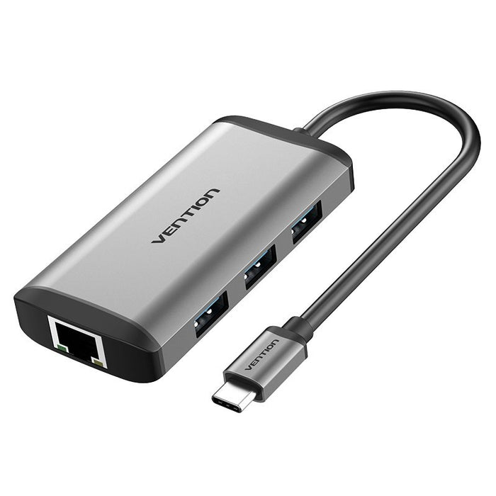 EAN 6922794741355 - Vention CNCHB base para portátil y replicador de puertos Alámbrico USB 3.2 Gen 1 (3.1 Gen 1) Type-C imagen 1