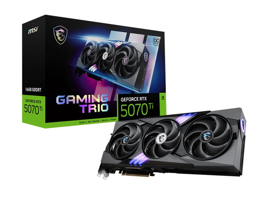 EAN 4711377301053 - MSI GeForce RTX 5070 Ti 16G GAMING TRIO OC PLUS NVIDIA 16 GB GDDR7 imagen 7