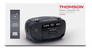 EAN 3499550329032 - Thomson RK200CD sistema estéreo portátil Analógica 2,4 W AM, FM Negro Reproducción MP3 imagen 4