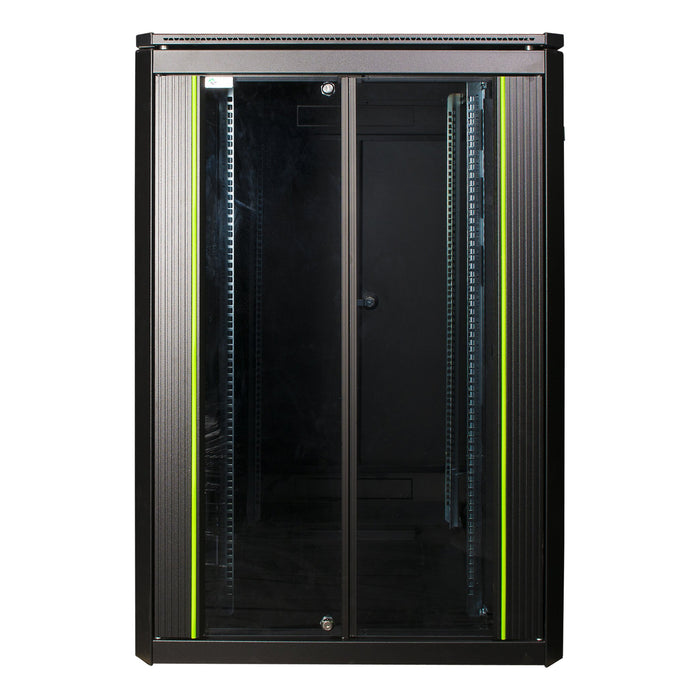 EAN 5420016845900 - LOGON RDL22U88BL armario rack 22U Rack o bastidor independiente Negro imagen 1