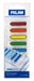 EAN 8411574040316 - Milan 419608 marcador de página Punto de libro flexible Azul, Verde, Lila, Naranja, Rosa, Rojo, Violeta,  imagen 1