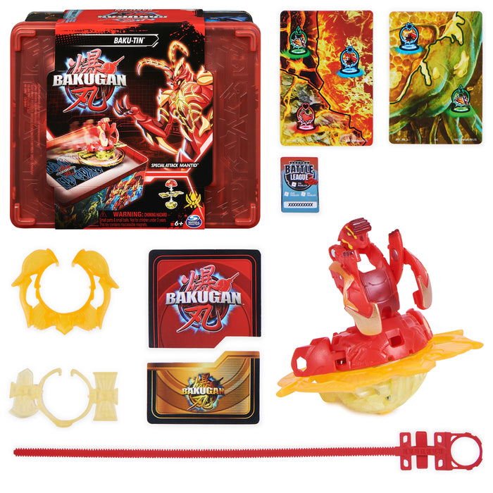 EAN 0778988466650 - Bakugan BTB BakuTin 1 S1 GML Estuche de juego imagen 1