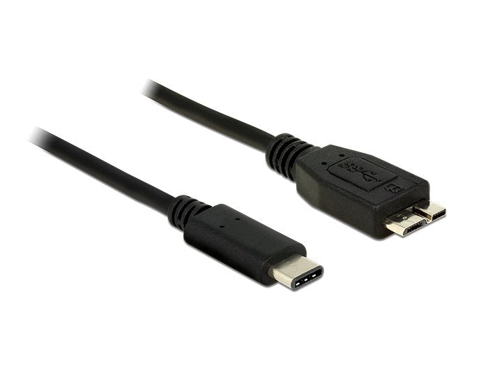 EAN 4043619836772 - DeLOCK 1m USB 3.1 cable USB USB 3.2 Gen 2 (3.1 Gen 2) USB C Micro-USB B Negro imagen 1