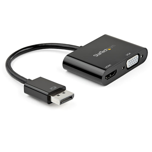 EAN 0065030884419 - StarTech.com DP2VGAHD20 adaptador de cable de vídeo HDMI + VGA (D-Sub) Negro imagen 1