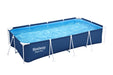 EAN 6941607328002 - Bestway Steel Pro 56405 / 23 piscina sobre suelo Piscina con anillo hinchable Rectangular 5700 L Azul imagen 3