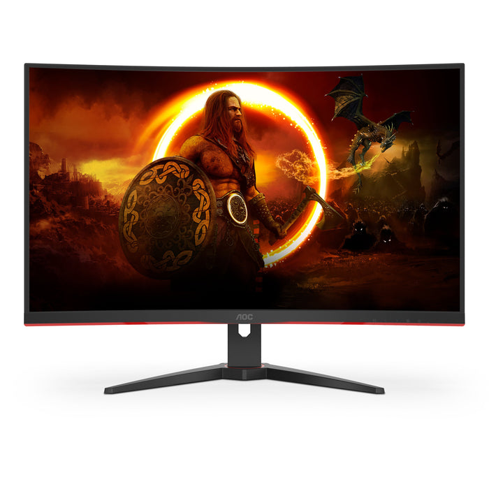 EAN 4038986117395 - AOC G2 C32G2ZE/BK pantalla para PC 80 cm (31.5") 1920 x 1080 Pixeles Full HD LED Negro, Rojo imagen 3
