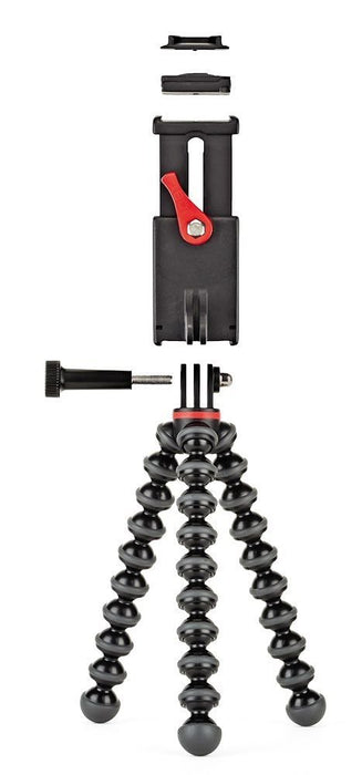 EAN 0817024015152 - Joby GripTight Action Kit tripode Cámara de acción 3 pata(s) Negro, Rojo imagen 1