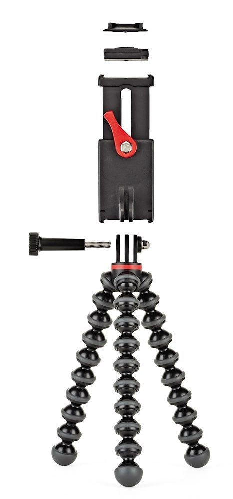 EAN 0817024015152 - Joby GripTight Action Kit tripode Cámara de acción 3 pata(s) Negro, Rojo imagen 1