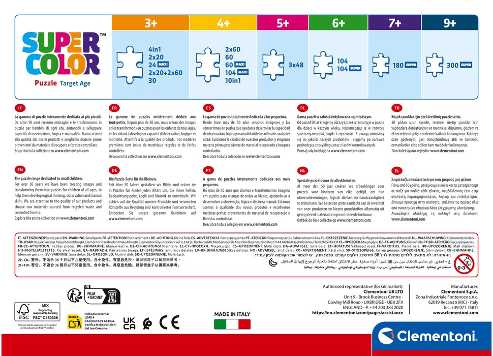 EAN 8005125250967 - Clementoni 25096 puzzle imagen 3