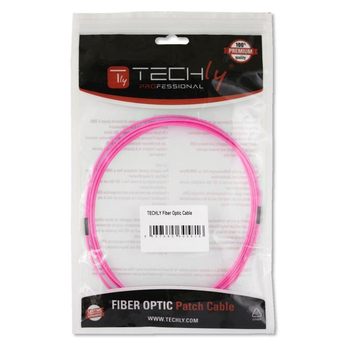 EAN 4049759065263 - Techly LC M-M 20m Cable de fibra óptica e InfiniBand Fucsia imagen 2