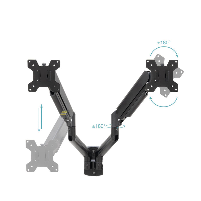 EAN 8433281016507 - TooQ LP1434TNR-B soporte para monitor 86,4 cm (34") Escritorio Blanco imagen 3