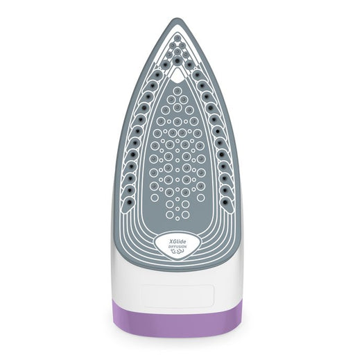 EAN 3121040081921 - Tefal FV2836 Plancha vapor-seco Suela de cerámica 2400 W Púrpura, Blanco imagen 2