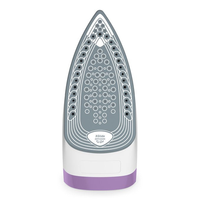 EAN 3121040081921 - Tefal FV2836 Plancha vapor-seco Suela de cerámica 2400 W Púrpura, Blanco imagen 2