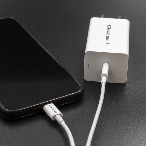 EAN 5901878523590 - Qoltec 52359 cable USB USB 2.0 1 m USB C Blanco imagen 5