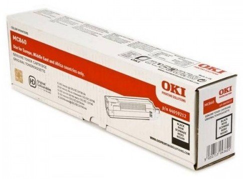 EAN 5031713043621 - OKI Black Toner f/ MC860 cartucho de tóner 1 pieza(s) Original Negro imagen 1