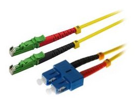 EAN 4005938546756 - Helos 254675 Cable de fibra óptica e InfiniBand 7,5 m E-2000 (LSH) SC Amarillo imagen 1