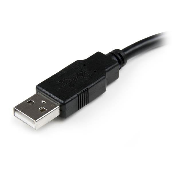 EAN 0065030818544 - StarTech.com USBEXTAA6IN cable USB 0,152 m Negro imagen 2